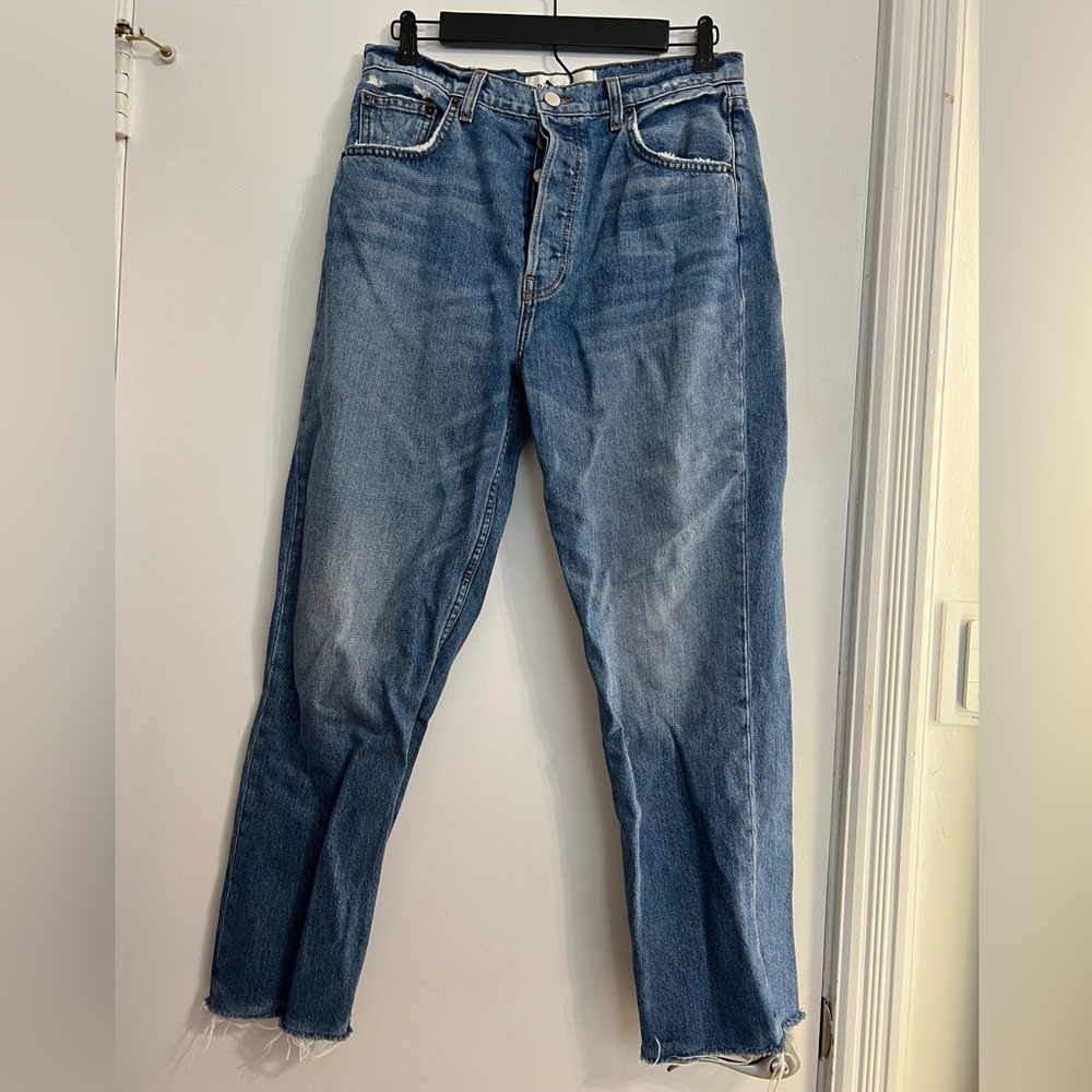 Reformation Cynthia high relaxed jeans color Antigua